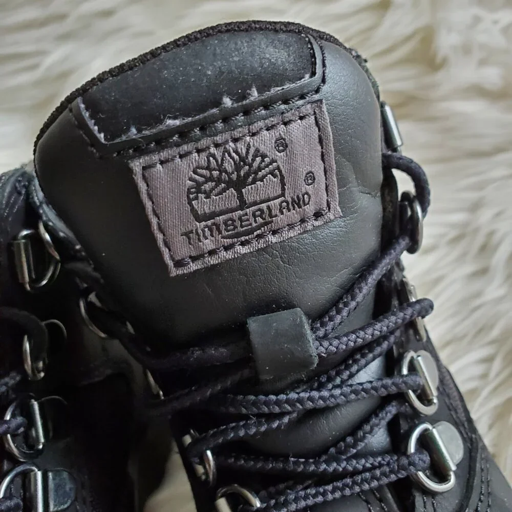 Timberland Black Toddler Waterproof Cushioned Field Boot SZ 9